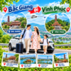 Xe Ghép Bắc Giang Vĩnh Phúc – Đón Tận Nơi 24/7