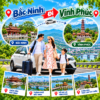 Xe Ghép Bắc Ninh Vĩnh Phúc – Đón Tận Nơi 24/7 Xe ghép Bắc Ninh đi Vĩnh Phúc đưa đón tận nơi giá rẻ 24/7