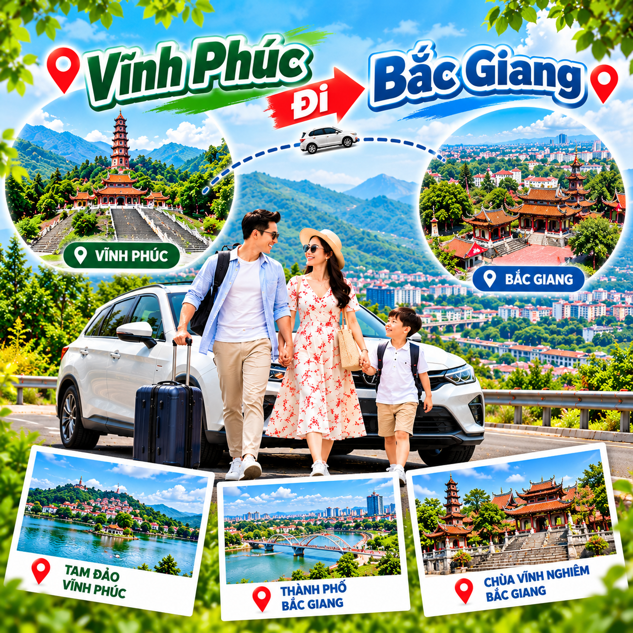 Trang Chủ Alternative view of Xe Ghép Vĩnh Phúc Bắc Giang – Đón Tận Nơi 24/7